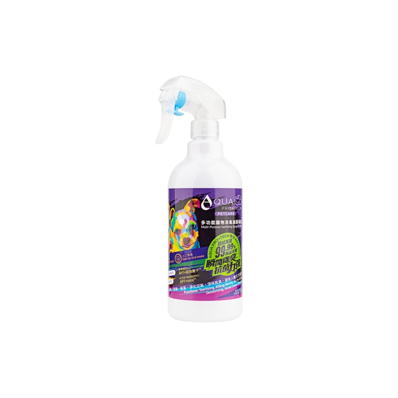 AQUA PRO+TECH PETCARE
多功能消毒滅菌寵物噴霧400ML (狗系包裝)