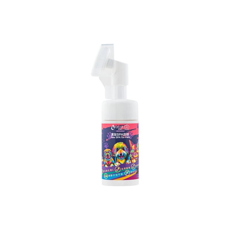AQUA PRO+TECH PETCARE
腳掌潔護SPA泡泡 80ML